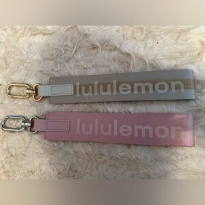 Lululemon Never Lost keychains